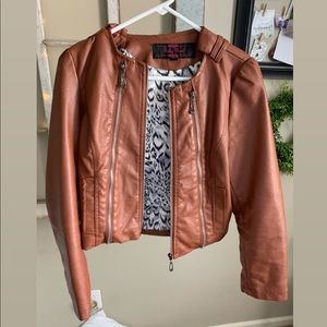 Women’s Ruby Rose leather jacket